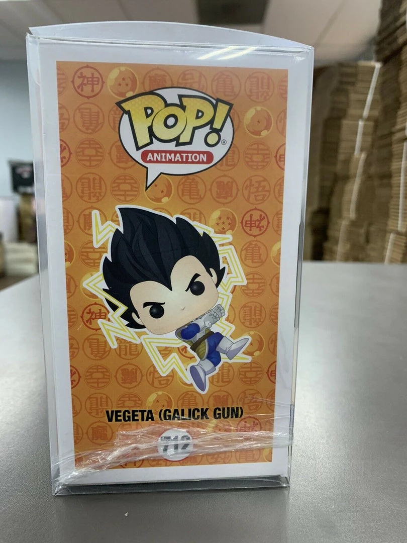 Funko POP! VEGETA GALICK GUN Chalice Exclusive CHASE Variant #712 W/ Protector 5 Funko POP! VEGETA GALICK GUN Chalice Exclusive CHASE Variant #712 W/ Protector