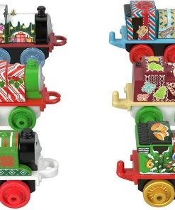 Fisher-Price Thomas Friends MINIS 2018 Holiday Advent Calendar Vehicle Playset DAMAGE BOX Playsets & Toys