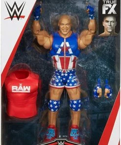 Action Figures Kurt Angle - WWE Elite 66 Mattel Toy Wrestling Action Figure