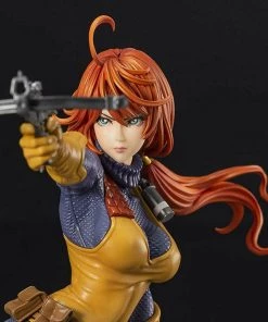 Figures & Bishoujo Statues Kotobukiya G.I. Joe A Real American Hero: Scarlett Bishoujo Statue NEW