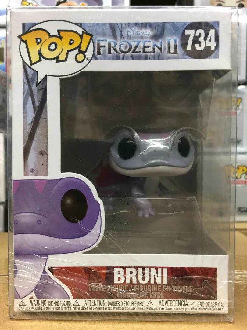Funko Pop! Disney: Frozen 2 BRUNI Figure #734 W/ Protector 3 Funko Pop! Disney: Frozen 2 BRUNI Figure #734 W/ Protector