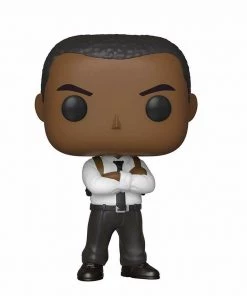 Funko - POP Marvel: Captain Marvel - Nick Fury Figure W/ POP Protector