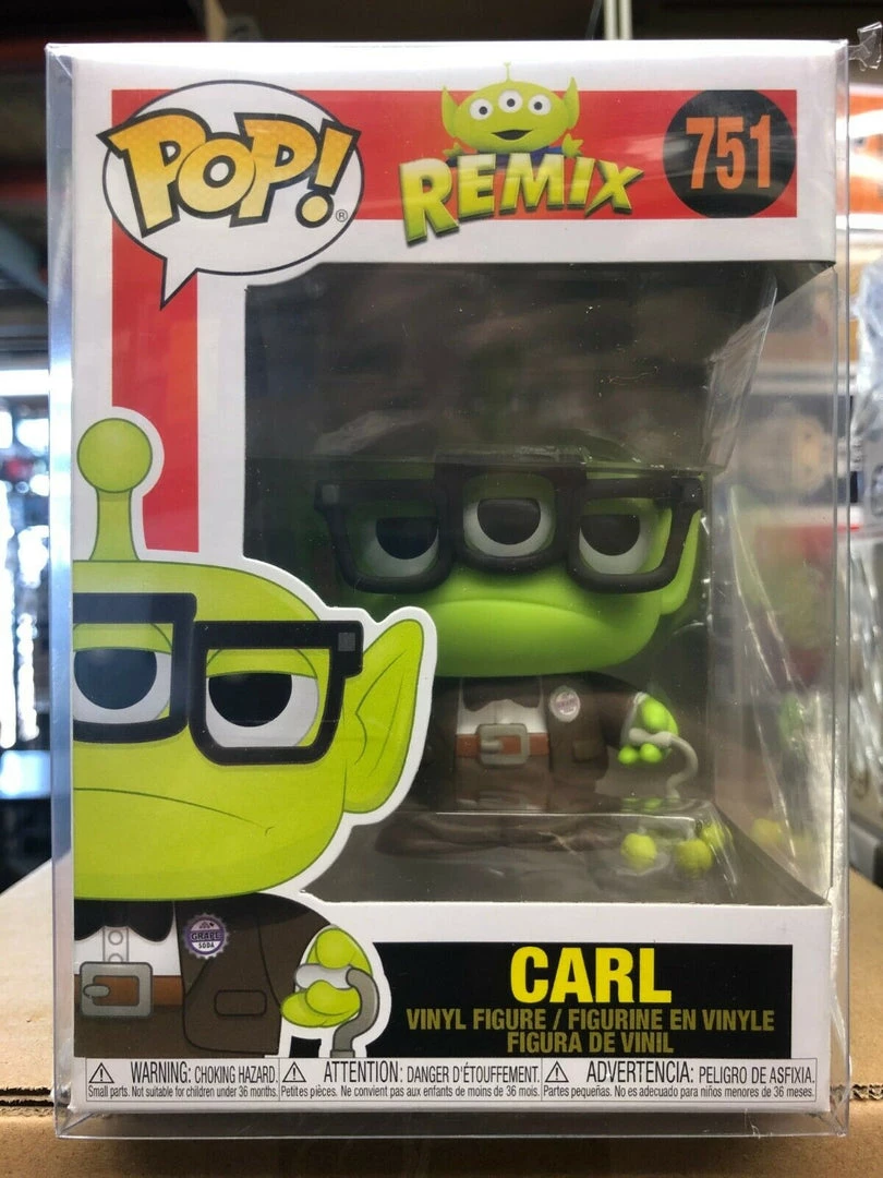Funko POP! Disney: Pixar Alien Remix CARL Figure #751 W/ Protector 3 Funko POP! Disney: Pixar Alien Remix CARL Figure #751 W/ Protector