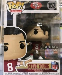 Funko POP! NFL San Francisco 49ers STEVE YOUNG Super Bowl #153 W/ Protector