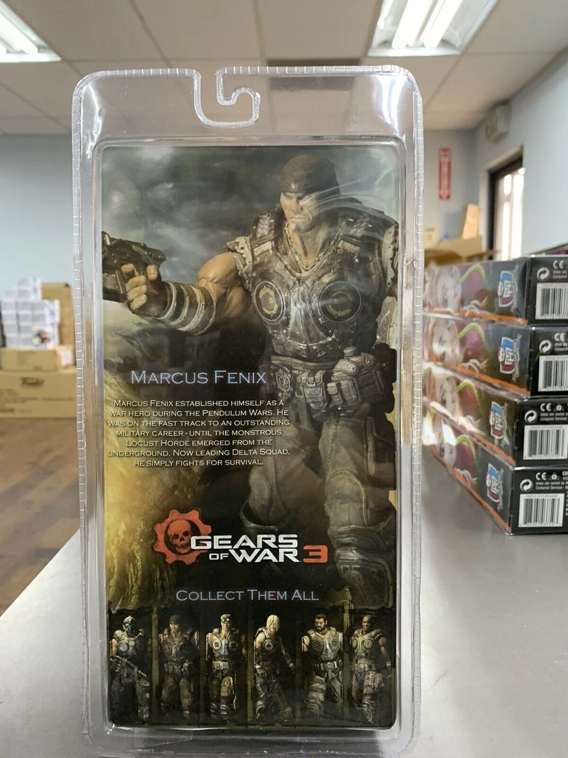 Action Figures NECA Gears Of War 3 Series 1 MARCUS FENIX 7" Action Figure 4 Action Figures NECA Gears Of War 3 Series 1 MARCUS FENIX 7" Action Figure