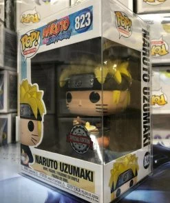 Funko POP! Animation NARUTO UZUMAKI Eating Noodles Figure #823 W/ Protector