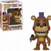 Funko Pop! Games: Five Nights At Freddy's - 6 Pizza Sim - Rockstar Freddy W/ Protector