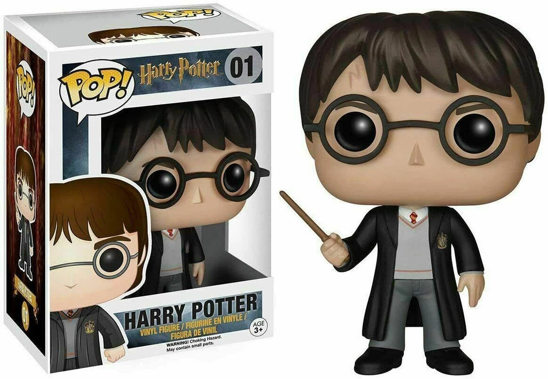 Funko POP! Harry Potter HARRY POTTER Figure #01 MINOR DAMAGE BOX 3 Funko POP! Harry Potter HARRY POTTER Figure #01 MINOR DAMAGE BOX