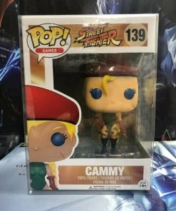 Toystops Funko POP! Games: Street Fighter CAMMY Figure #139 W/ Protector