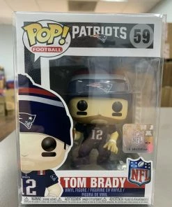 Funko POP! NFL TOM BRADY Patriots Figure #59 W/ Protector
