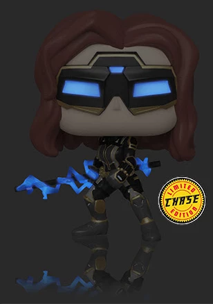 Funko Pop Avengers Games Gamerverse Black Widow GITD Glow Chase W/ Protector 6 Funko Pop Avengers Games Gamerverse Black Widow GITD Glow Chase W/ Protector