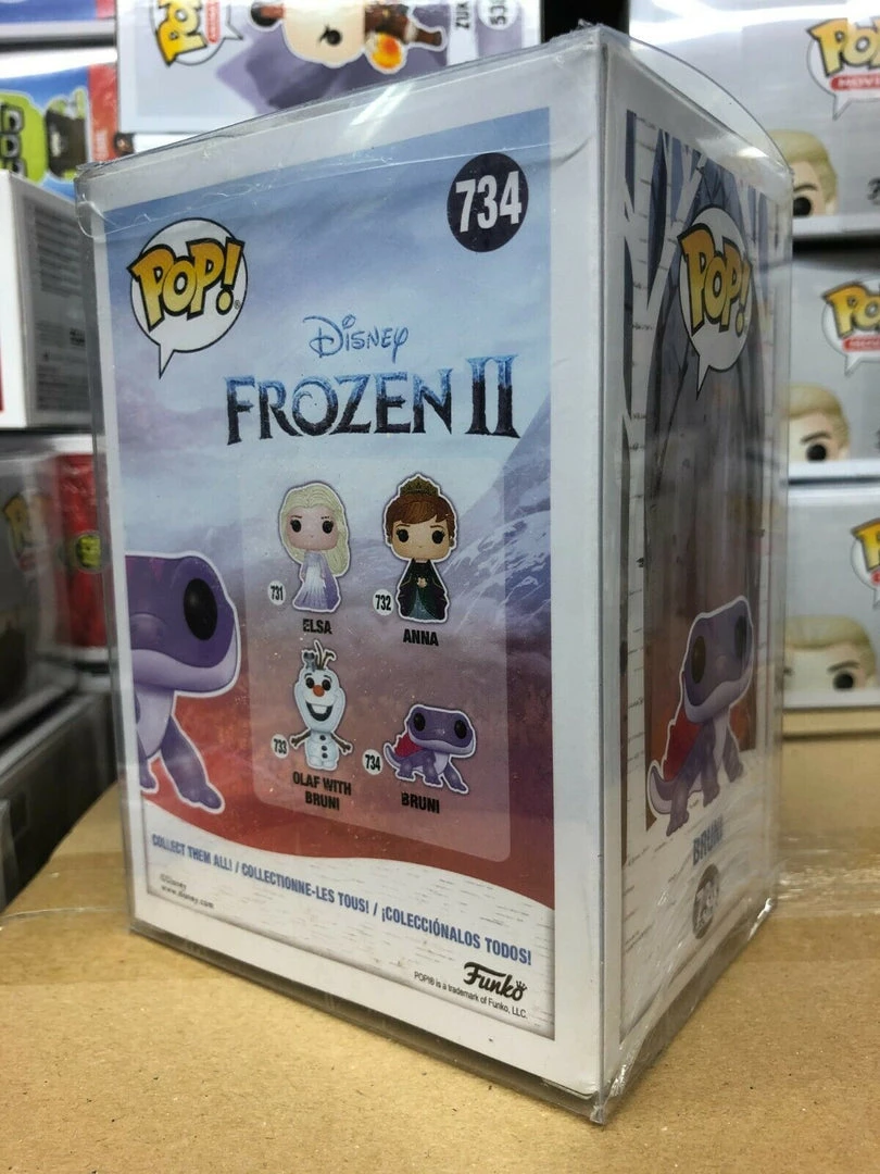 Funko Pop! Disney: Frozen 2 BRUNI Figure #734 W/ Protector 5 Funko Pop! Disney: Frozen 2 BRUNI Figure #734 W/ Protector