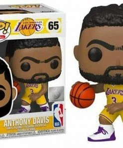 Funko POP! NBA LA Lakers ANTHONY DAVIS Figure #65 W/ Protector