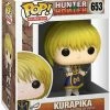Funko POP! Anime: Hunter X Hunter KURAPIKA Figure #653 DAMAGE BOX 1 Funko POP! Anime: Hunter X Hunter KURAPIKA Figure #653 DAMAGE BOX