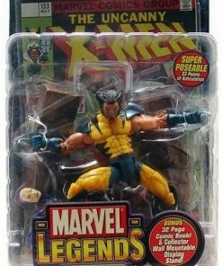 Hasbro Marvel Legend Marvel Legends Series VI Wolverine Unmasked Variant Figure Toy Biz DAMAGE BOX