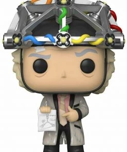 Funko Pop! Movies: Back To The Future DOC With HELMET Figure #959 W/ Protector