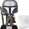 Funko POP! Star Wars The Mandalorian Vinyl Figure #345 New Armor W/ Protector 2 Funko POP! Star Wars The Mandalorian Vinyl Figure #345 New Armor W/ Protector