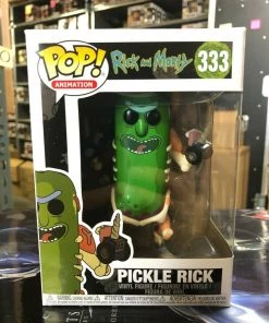 Funko POP! Anime: Rick And Morty PICKLE RICK Figure #333 W/ Protector