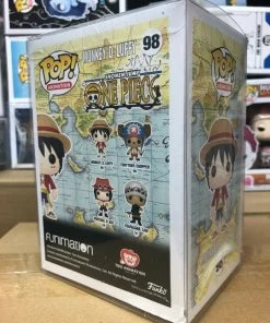 Funko Pop! Anime: One Piece LUFFY Figure #98 W/ Protector 9 Funko Pop! Anime: One Piece LUFFY Figure #98 W/ Protector