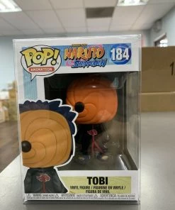 Funko POP! Animation: Naruto Shippuden TOBI Figure #184 W/ Protector