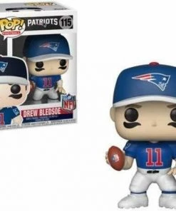 Funko POP! NFL Patriots DREW BREES Figure #1150 W/ Protector