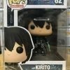 Funko Pop! Animation: Sword Art Online KIRITO Figure #82 W/ Protector