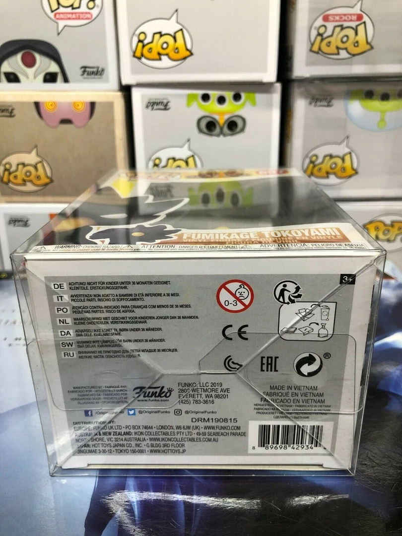 Funko POP! Anime: My Hero Academia FUMIKAGE TOKOYAMI Figure #607 W/ Protector 6 Funko POP! Anime: My Hero Academia FUMIKAGE TOKOYAMI Figure #607 W/ Protector