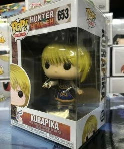 Funko POP! Anime: Hunter X Hunter KURAPIKA Figure #653 W/ Protector