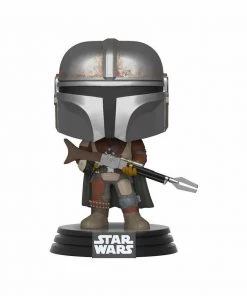 Funko POP! Star Wars: The Mandalorian THE MANDALORIAN Figure #326 W/ Protector 6 Funko POP! Star Wars: The Mandalorian THE MANDALORIAN Figure #326 W/ Protector