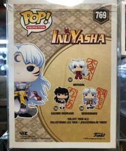 Funko POP! Animation: Inuyasha SESSHOMARU Figure #769 W/Protector