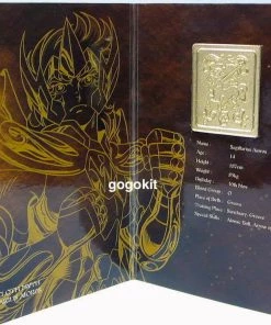 Toystops Bandai Saint Seiya Saint Cloth Myth Sagittarius Aioros Collection Metal Plate 8 Toystops Bandai Saint Seiya Saint Cloth Myth Sagittarius Aioros Collection Metal Plate