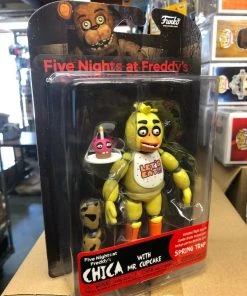 FUNKO Five Nights At Freddy's CHICA With Mr. CUPCAKE Figure NEW 9 FUNKO Five Nights At Freddy's CHICA With Mr. CUPCAKE Figure NEW