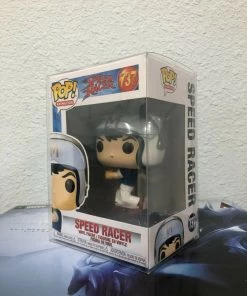 Funko POP! Anime: SPEED RACER In Helmet Figure #737 W/ Protector