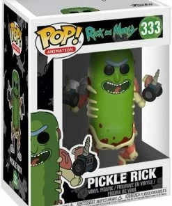 Funko POP! Anime: Rick And Morty PICKLE RICK Figure #333 W/ Protector
