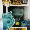Funko POP! Star Wars Rebels AHSOKA LA Comic Con Exclusive GITD #130 W/ Protector