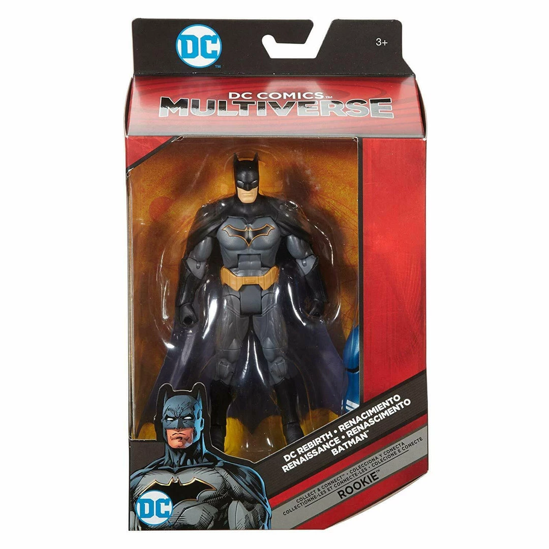 Action Figures Mattel DC Multiverse BATMAN DC Rebirth 6" Action Figure 6 Action Figures Mattel DC Multiverse BATMAN DC Rebirth 6" Action Figure