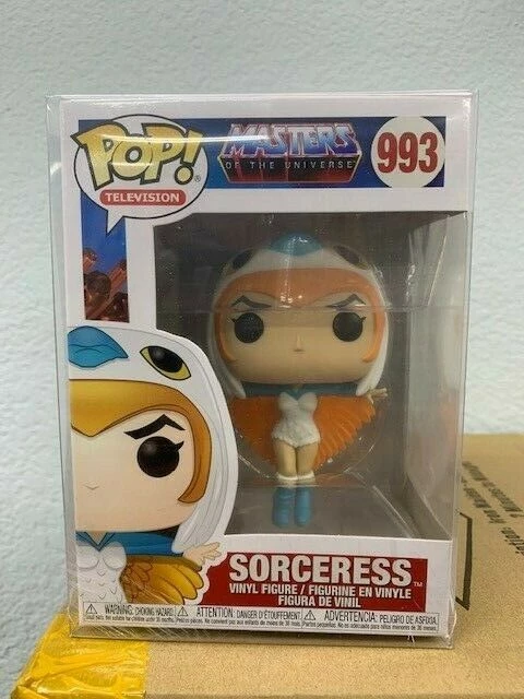 Funko POP! TV Masters Of The Universe SORCERESS Figure #993 W/ Protector 3 Funko POP! TV Masters Of The Universe SORCERESS Figure #993 W/ Protector