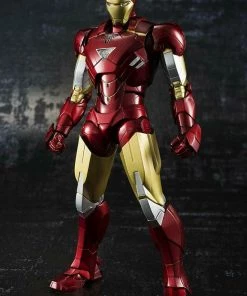 Action Figures S.H.Figuarts Iron Man 2 Iron Man Mk-VI Action Figure Bandai US Seller