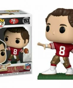 Funko POP! NFL San Francisco 49ers STEVE YOUNG Super Bowl #153 DAMAGE BOX