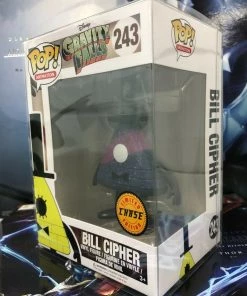 Funko POP! Disney: Gravity Falls BILL CIPHER CHASE Figure #243 W/ Protector