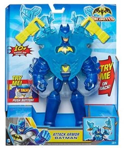BATMAN Unlimited Attack Armour New 2014 Mattel Lights+ Sounds I Talk!
