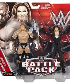 Mattel WWE RAW Battle Pack: TRIPLE H & STEPHANIE McMAHON Action Figures