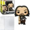 Funko POP! Games: Cyberpunk 2077 JOHNNY SILVERHAND Figure #590 W/ Protector