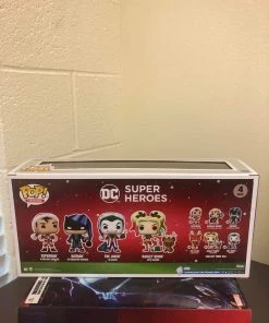 Unbranded Funko POP! Heroes DC SUPER HEROES Special Edition 4-Pack Figures