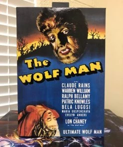 Universal Monsters NECA The Wolf Man ULTIMATE WOLF MAN Lon Chaney Figure