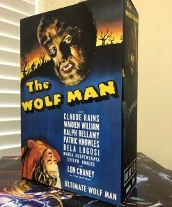 Universal Monsters NECA The Wolf Man ULTIMATE WOLF MAN Lon Chaney Figure