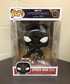 Funko POP! Spiderman NWH Black And Gold Suit 10-Inch Target Exclusive Figure