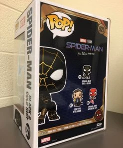 Funko POP! Spiderman NWH Black And Gold Suit 10-Inch Target Exclusive Figure
