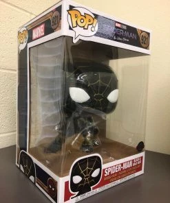 Funko POP! Spiderman NWH Black And Gold Suit 10-Inch Target Exclusive Figure