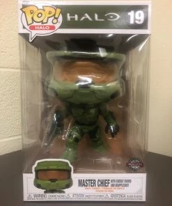 Funko POP! Jumbo: Halo Infinite MASTER CHIEF Special Edition 10 Inch Figure #19